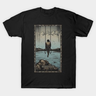 The Depressed Tarot Card Art T-Shirt